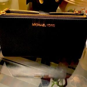 MK Double Sided BLK Wallet.